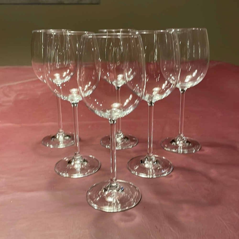 Wine Glasses have 18 total will ship in sets of 4 or 6 - $8/glass